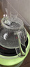 佰寶（BABOL） 佰寶1232智能電陶爐全自動(dòng)玻璃燒水壺泡茶壺專(zhuān)用功夫茶具家用黑茶煮茶器養生電茶壺 配備加水器（國色天香） 曬單實(shí)拍圖