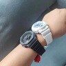 卡西歐（CASIO）手表男表學(xué)生防水電子石英表運動表2100八角正品七夕禮物送男友 GA-2100-1A1PR  全黑炫酷 曬單實拍圖