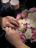 鉆石世家 至愛(ài)系列承諾18K金鉆石對戒結婚鉆戒戒指情侶戒 生日紀念日禮物 聯(lián)系客服備注圈號 女款（3分） 曬單實(shí)拍圖