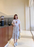 艾柔丹連衣裙女裝夏裝碎花裙夏天衣服減齡套裝兩件套裙子女夏季2025新款 圖片色 S 曬單實拍圖