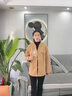 恰凡（QIAFAN）中年媽媽裝外套2025新款中老年女裝新中式洋氣質(zhì)高貴春秋毛呢大衣 豆綠色 XL （建議105斤以內(nèi)） 曬單實(shí)拍圖