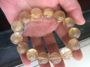 尚無(wú)界  6A天然金發(fā)晶散珠圓珠鈦晶單顆綠幽靈散珠 多寶DIY水晶金發(fā)晶手鏈 16mm單顆 曬單實(shí)拍圖