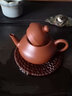 益工坊（YIGONGFANG） 宜興原礦紫砂壺家用泡茶壺茶具 朱泥小品系列 梨形壺（朱泥） 曬單實(shí)拍圖