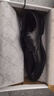 稻草人商務(wù)休閑鞋男士皮鞋男正裝鞋德比鞋英倫百搭 黑色 44  曬單實(shí)拍圖