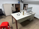 ework老板桌辦公桌大班臺桌辦公桌辦公室主管經(jīng)理總裁桌辦公桌簡約現(xiàn)代 赤銅色班臺+背柜 曬單實拍圖