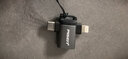 品勝蘋(píng)果Lightning轉接器OTG連手機U盤(pán)讀卡器USB傳輸文件適用ipad平板蘋(píng)果華為type-c小米榮耀三星 二合一【蘋(píng)果+Type-c】OTG轉接頭 曬單實(shí)拍圖