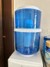 清清 饮水机净水桶 自来水过滤器净水器家用滤水桶 净化直饮水桶装水 饮水机过滤桶 D款蓝色（15升） 实拍图