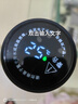暖親智能杯數顯保溫杯不銹鋼水杯定制logo團購禮品廣告杯印字溫度杯子 磨砂款304數顯480ml黑 曬單實(shí)拍圖