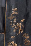 WVHK23年新款香云紗半身裙女夏季高端刺繡國風(fēng)半裙中長款a字顯瘦真絲 黑色(半身裙) 2XL 曬單實(shí)拍圖