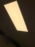 雷士照明（NVC）led集成吊顶灯扣板灯厨房灯卫生间厕所防水照明吸顶灯面板平板灯 【雾银】暖白24W-300X600 实拍图