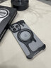 派凡【360度旋轉(zhuǎn)支架殼】適用蘋果iPhone14Promax手機(jī)殼plus金屬骨架無邊框半包鏤空散熱防摔磁吸裸感 黑色【裸感無邊框/360°旋轉(zhuǎn)磁吸支架/四角防摔】 iPhone 14 Pro ma 曬單實(shí)拍圖