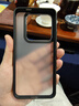 韻寧 適用小米15手機殼小米14pro保護殼遠峰藍純色邊框xiaomi14磨砂透明高級感小米13情侶男女款保護殼 金屬鏡框【透明磨砂】黑色邊框 小米 14 Pro 曬單實拍圖