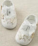 戴維貝拉（DAVE＆BELLA）秋冬新品女寶寶嬰兒鞋子 新生兒軟底防滑步前鞋 曬單實(shí)拍圖