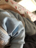 班得（BONGDR）嬰兒連體衣春夏長(zhǎng)袖嬰兒衣服嬰兒內(nèi)衣純棉新生兒衣服寶寶哈衣爬服 藍(lán)色小熊閉哈 73cm 適合5-10月/13-18斤 曬單實(shí)拍圖