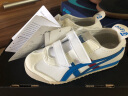 Onitsuka Tiger鬼塚虎休闲大中童鞋男女经典小白鞋MEXICO 66™ BAJA KIDS C4D5Y 白色/蓝色 27码 实拍图