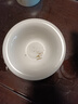 琨德羊脂玉白瓷茶漏陶瓷茶濾全瓷一體茶渣茶葉過(guò)濾網(wǎng)功夫茶具茶隔 羊脂玉瓷茶漏組-描金 曬單實(shí)拍圖