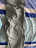 十月名裳孕婦褲春秋季外穿打底褲小個(gè)子休閑運動(dòng)顯瘦孕婦裝長(cháng)褲子 藍色（單件上衣） M 曬單實(shí)拍圖