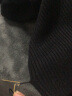 啄木鸟（TUCANO）高领毛衣男士时尚简约针织衫舒适保暖百搭男装上衣打底衫黑色M 实拍图