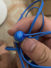 索尼（SONY）MDR-EX15AP 耳機入耳式重低音手機耳麥有線(xiàn)控通話(huà)電腦通用耳塞 藍色 曬單實(shí)拍圖