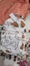 米菲（MIFFY）背包女雙肩包大學(xué)生初中高中書包高顏值ins簡(jiǎn)約可愛風(fēng)印花帶掛件 米白色 曬單實(shí)拍圖