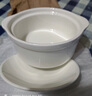 筷創(chuàng  )陶瓷防燙湯盅帶蓋雙耳湯盅甜品燉品碗酒店創(chuàng  )意燉盅燕窩盅雙皮奶碗 4.5.寸雙耳有蓋湯盅 曬單實(shí)拍圖