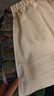 IT.NEW品牌聯(lián)名休閑褲男春夏季新款刺繡拼接運(yùn)動長褲寬松百搭束腳褲子男 米色（H） L （建議110-130斤） 曬單實(shí)拍圖