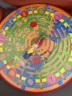 三格田（SANGTY）儿童运笔走珠磁性迷宫城市智力玩具2D魔幻轨道迷宫智力球飞行棋儿童 趣味时钟迷宫/飞行棋（二合一） 实拍图