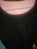 法国KJ保暖内衣套装女加绒加厚柔软舒适圆领修身美体衣女士本命年大红色结婚秋衣秋裤2021秋冬新款 黑色(80--135斤) 均码(80--135斤) 实拍图