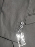 皮爾卡丹（pierre cardin）西服套裝男士商務(wù)修身西裝男職業(yè)正裝工作服男伴郎新郎禮服外套 黑色雙扣【西服+西褲+馬甲+襯衫+領(lǐng)帶+禮盒裝】 XL 175【建議115-130斤】 曬單實(shí)拍圖
