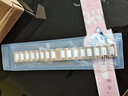 轉角 陶瓷表帶鋼帶女代用芙麗天梭鐵達時(shí)華為gt羅西尼guess MK不銹鋼手表鏈 金間白色 20mm 曬單實(shí)拍圖