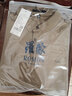 羅蒙（ROMON）高彈長(cháng)袖t恤男秋季新款翻領(lǐng)彈力無(wú)痕中老翻領(lǐng)打底衫 S2T091036卡其 180（適合135-150斤） 曬單實(shí)拍圖