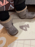 月星童鞋 冬季學(xué)步棉靴 加絨馬丁靴女童舒暖棉靴男孩棉鞋兒童雪地靴子 灰色 22 (內長(cháng)14cm適合腳長(cháng)13cm) 曬單實(shí)拍圖