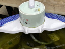 北极冰陶瓷鱼缸过滤器圆缸循环鱼缸过滤器圆形圆缸圆柱造景金鱼缸圆形缸 新款陶瓷盆过滤器+LED灯（小号） 实拍图