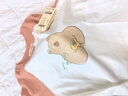 戴維貝拉（DAVE＆BELLA）兒童長(zhǎng)袖t恤套頭衫男童上衣打底衫女童衣服2025秋裝新款小童服飾 橘色【現(xiàn)貨】 110 cm(建議身高100-） 曬單實(shí)拍圖