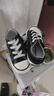 匡威（Converse）童鞋低幫兒童帆布鞋經(jīng)典款1970S男嬰童鞋新款女寶寶魔術(shù)貼布鞋 黑色 24 【建議腳長15cm】 曬單實拍圖