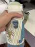 bc babycare兒童保溫杯吸管杯316不銹鋼 1歲以上三合一大容量600ml水杯帶提繩 小怪獸淺嗬綠【三合一附帶杯套】 曬單實拍圖