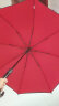 PEJAFAN高端雨伞男士超大商务伞双层加厚长柄伞双人大高尔夫伞防风晴雨伞 120大号内红弯把（升级版） 实拍图