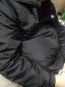 匹克运动外套男运动夹克2024春季新款加绒休闲运动茄克跑步梭织外套男 黑色上衣（加绒） 3XL 实拍图