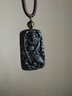 石傳百世天然烏金冰種黑曜石關(guān)公吊墜男士七夕情人節(jié)禮物送男朋友老公 款式一烏金黑曜石鐘馗 曬單實拍圖