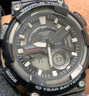 卡西歐（CASIO）手表男十年電力 戶外運動男表 多功能石英學生手表學生表考試表 AEQ-110W-1A 曬單實拍圖
