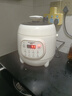 半球（PESKOE）迷你電壓力煲家用智能預約2.5L不粘陶瓷釉?xún)饶懶⌒投喙δ苋詣?dòng)304不銹鋼高壓煲寶寶粥 特厚304不銹鋼內膽 （耐用款） 2.5L 曬單實(shí)拍圖