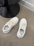 皓娥白色小個(gè)子增高小白鞋女2025春季韓版新款潮厚底女鞋百搭運動(dòng)板鞋 運動(dòng)板鞋女白色【38碼】 曬單實(shí)拍圖