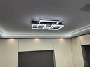 施美特吸頂燈LED客廳大燈2024新款臥室餐廳燈現(xiàn)代簡約大氣房間燈具套餐 A款-100CM-三色變光-160瓦 曬單實(shí)拍圖