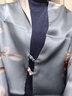 織錦樓桑蠶絲披肩女中國(guó)風(fēng)雙面印花真絲絲巾盤扣裝飾旗袍圍巾禮盒裝 煙暖初妝 曬單實(shí)拍圖