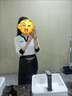 矜持范長(zhǎng)袖v領(lǐng)打底衫女內(nèi)搭早春女裝設(shè)計(jì)感毛衣溫柔上衣修身新款針織衫 白色 均碼 彈力建議[75-120斤] 曬單實(shí)拍圖
