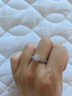 ATHENAIE阿斯娜閃耀之星925銀戒指 簡(jiǎn)約情侶女款 情人節送女友款 52周長(cháng) 曬單實(shí)拍圖