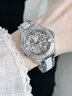 歐品客瑞士認證品牌手表女高檔輕奢鑲鉆四葉草石英女士手表防水時(shí)尚女表 四葉草-F3279-銀白 41mm 曬單實(shí)拍圖