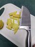 歐派土豆刀304不銹鋼家用波紋刀廚房全鋼波浪刀鋒利切土豆片薯條神器 304全鋼薯條刀【贈刨皮器】 曬單實(shí)拍圖