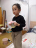 布潮星童裝女寶寶洋氣套裝女童長袖T恤嬰兒兒童小孩衣服運(yùn)動休閑初春季 （長袖長褲款）黑T + 卡其色褲子 110碼 （一般建議3-4周歲） 曬單實(shí)拍圖