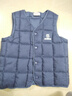 巴布豆兒童馬甲秋冬新款寶寶衣服男童背心可愛(ài)女童夾棉內搭背心休閑外穿 藏青 110 曬單實(shí)拍圖